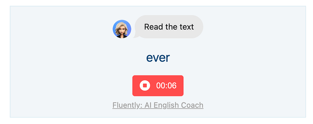 YouGlishの発音の録音とAI添削