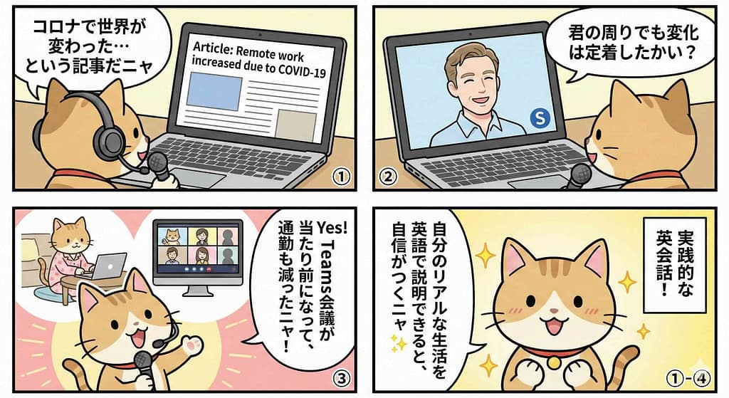 優秀だったCambly講師のレッスンの様子