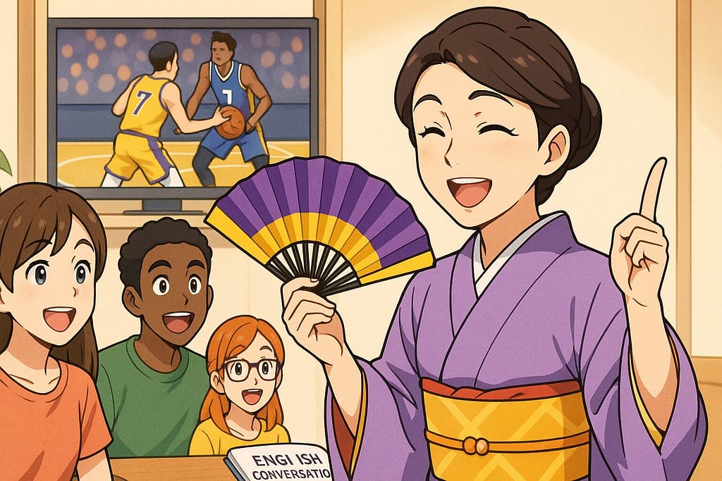 ネイティブキャンプの日本人講師をおすすめしている女性