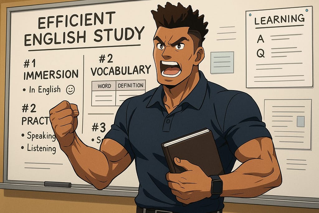 DMM英会話で効率良く学習効果が得られる方法を教えているアメリカ人講師