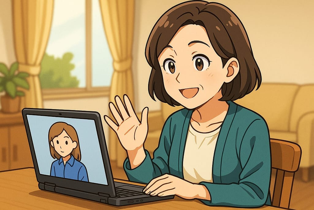 レアジョブの実践ビジネスをやっている女性