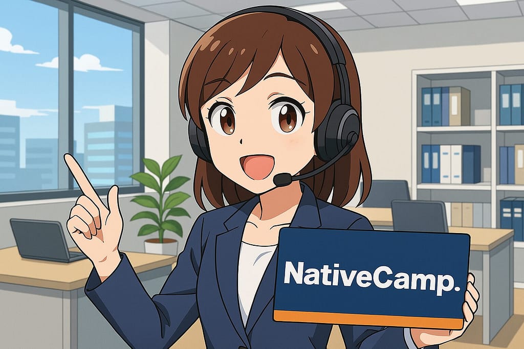 ネイティブキャンプとQQEnglishはネイティブキャンプがおすすめだと話す女性講師