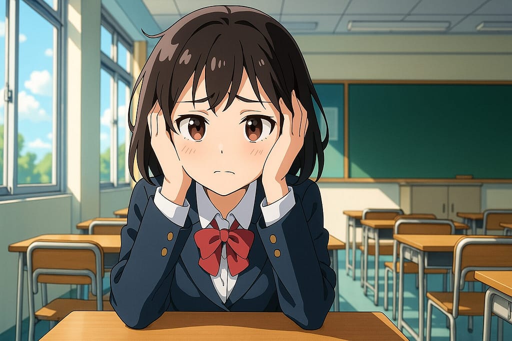 クラウティの英検対策は効果的なのか悩んでいる女子中学生