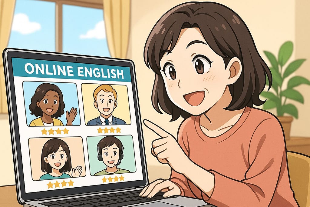 Canblyの講師を選んでいる40代主婦