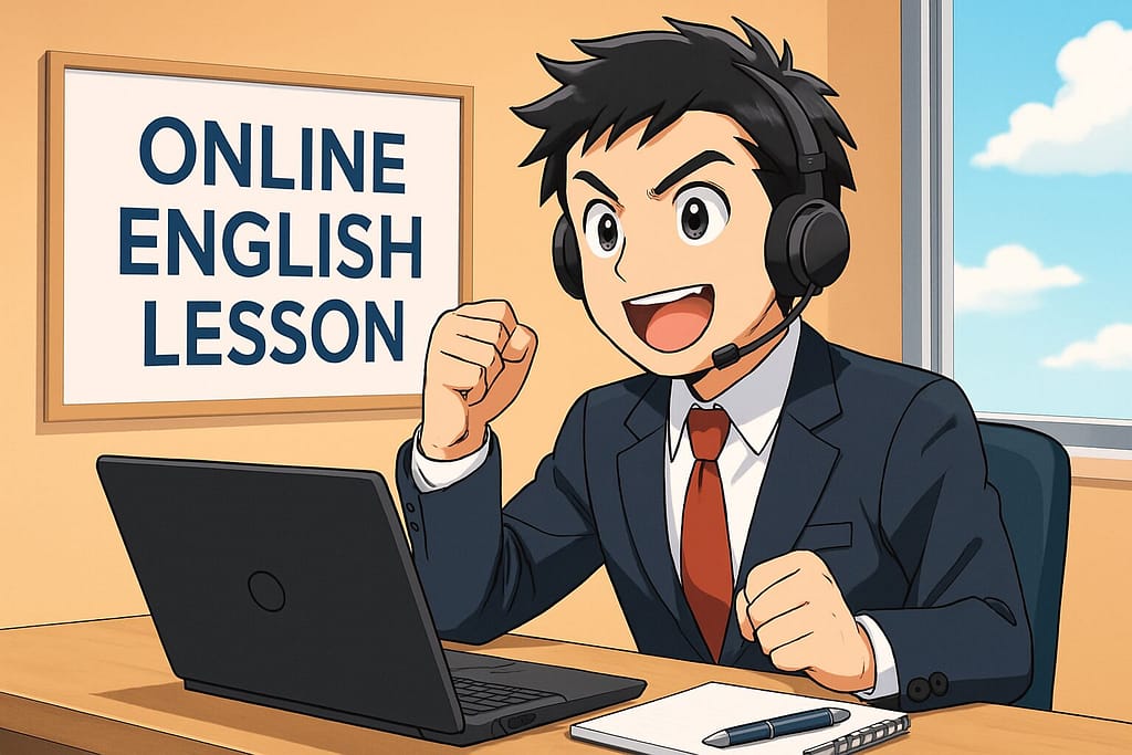 クラウティ人気講師の予約をしているビジネスマン