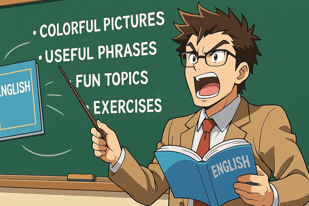 クラウティ教材の特徴を説明する熱血講師