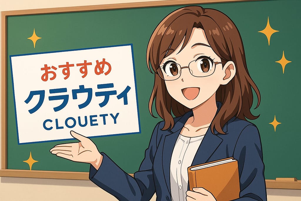 クラウティをおすすめしているみんなに慕われている女性講師