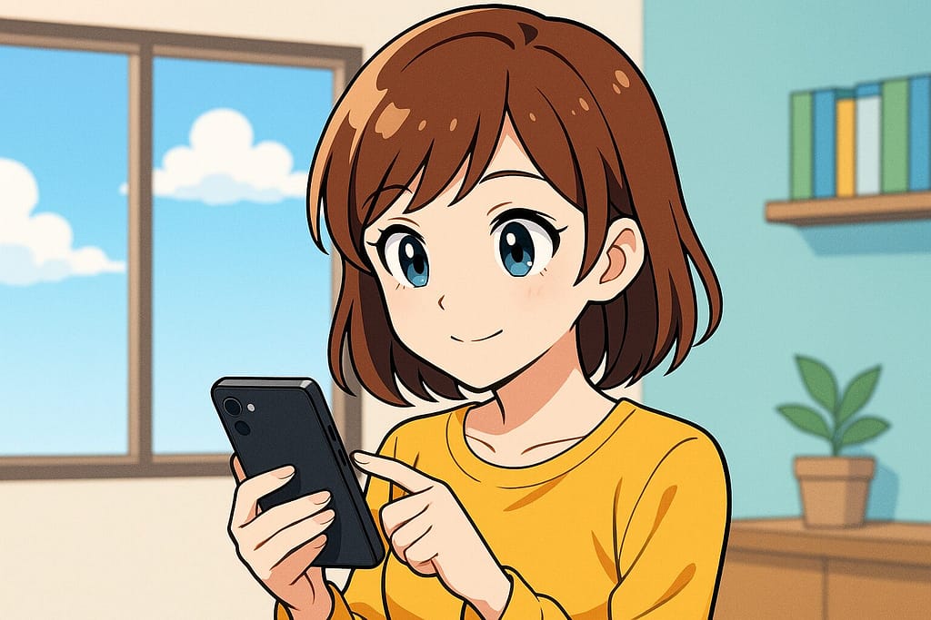 みんなはどのくらい聞き取れているのか調べている女性