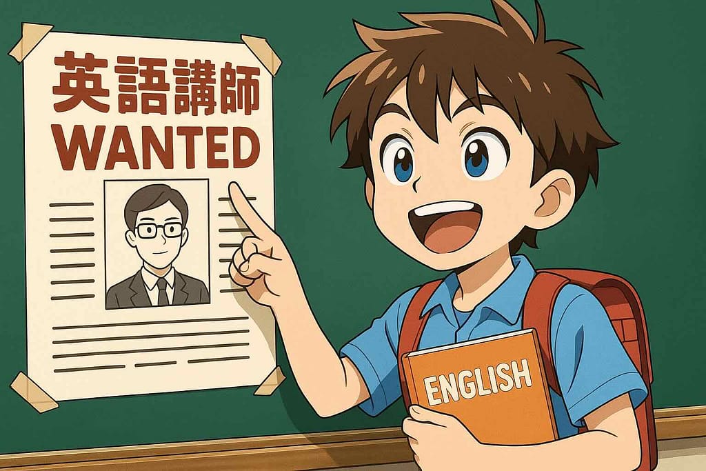 ネイティブキャンプの講師検索方法のコツを掴んでいる少年