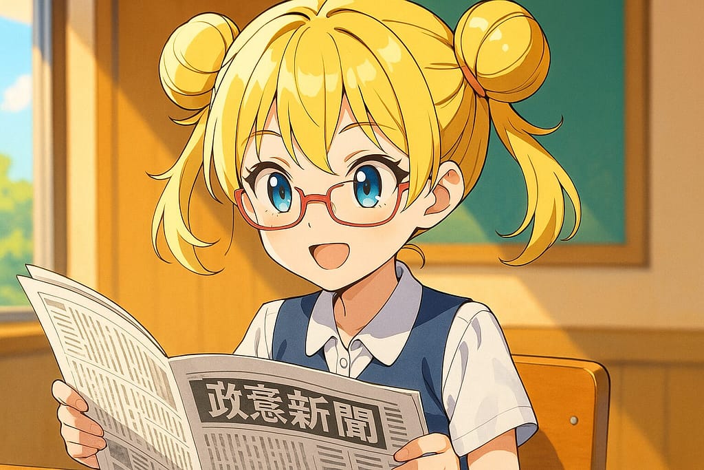 DMM英会話のデイリーニュースを読んでいる天才少女