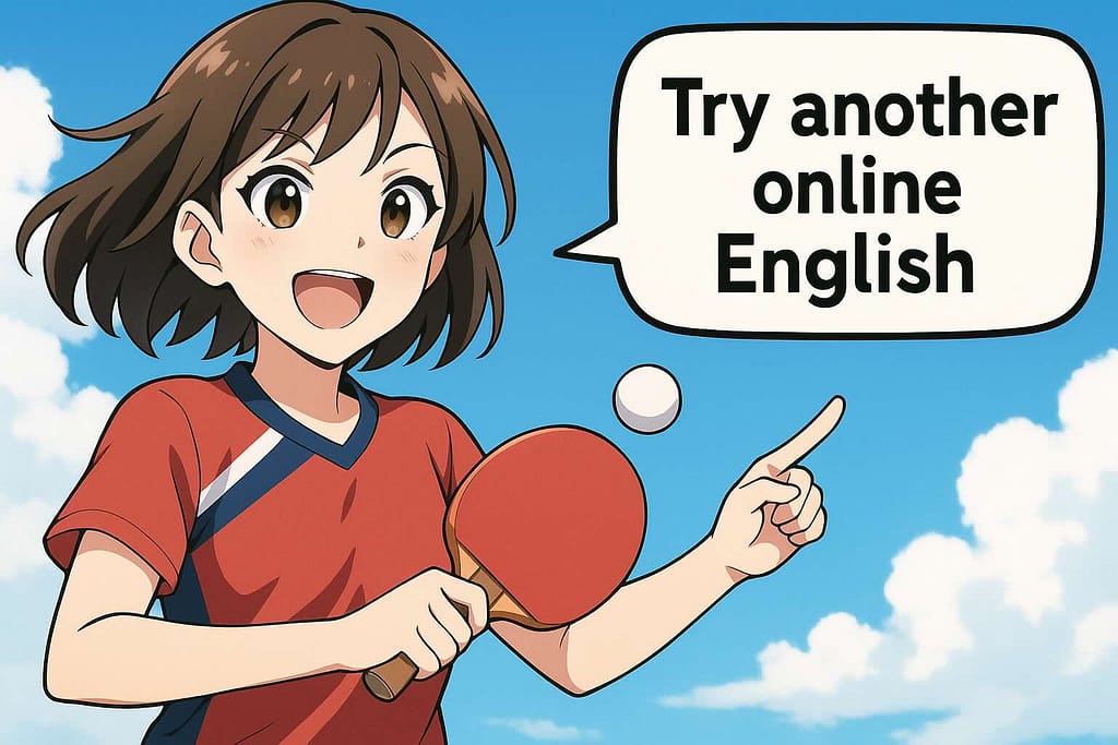 それでもDMM英会話がしんどいならば他のオンライン英会話が良いと勧める女性