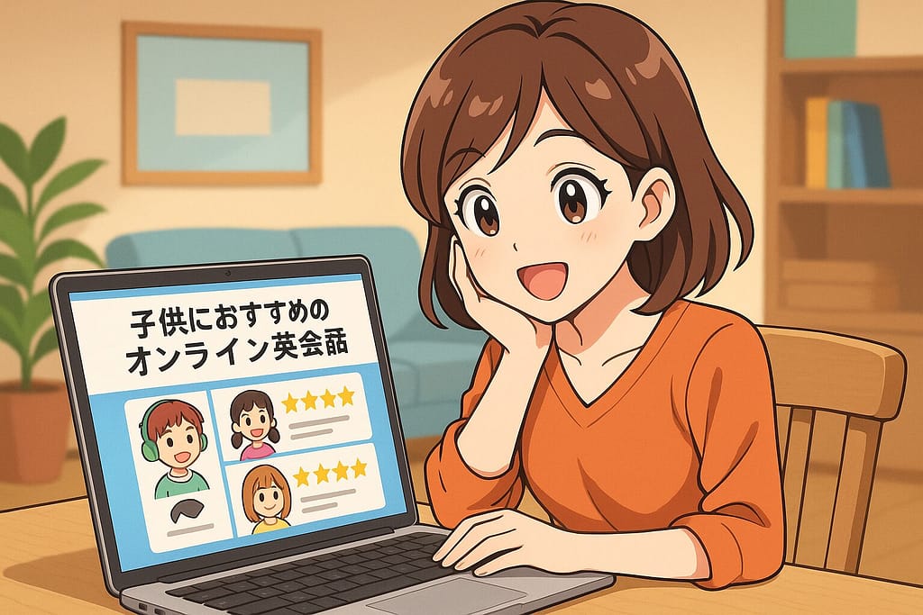 子供におすすめなのはクラウティとKimini英会話のどっちか迷っている主婦