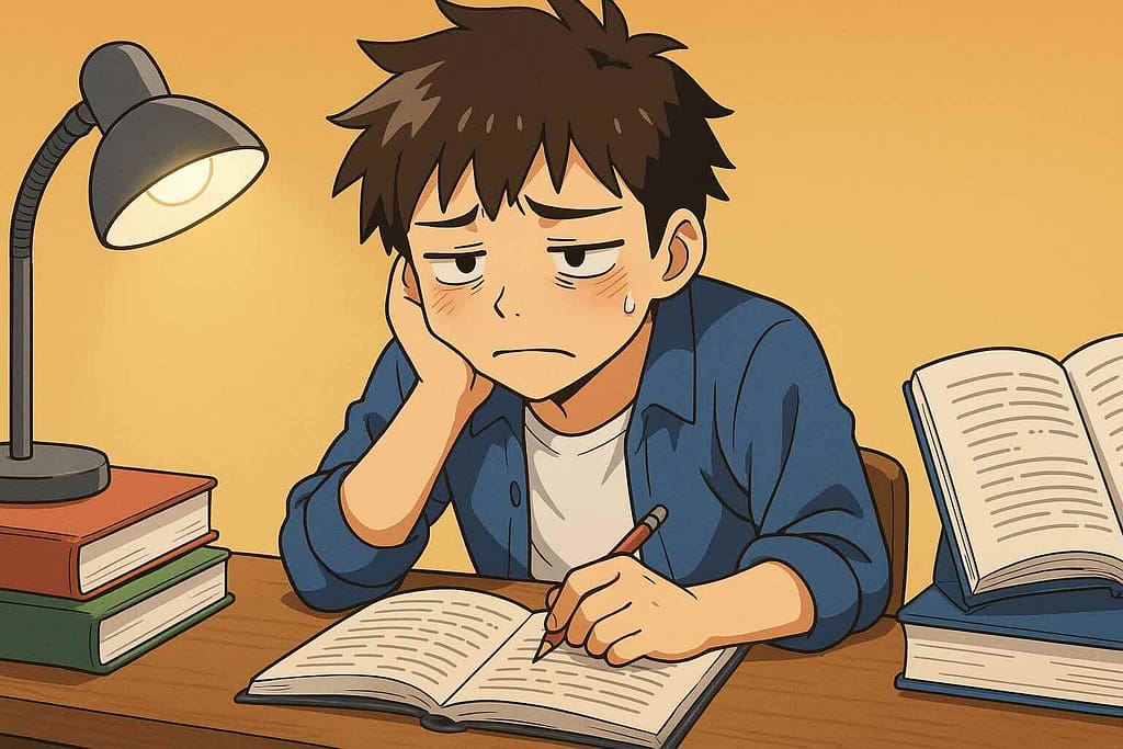 毎日きつい時の対処法ロードマップを実践する男性