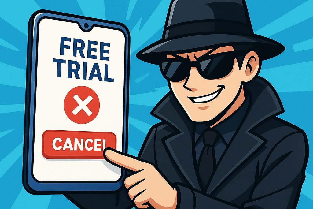 スピークバディ無料体験の解約方法を調べるスパイ