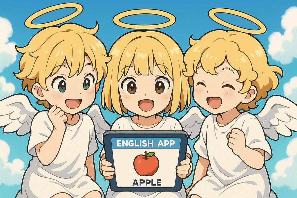 Duolingo Maxを使った効果的な学習方法を実践する天使たち