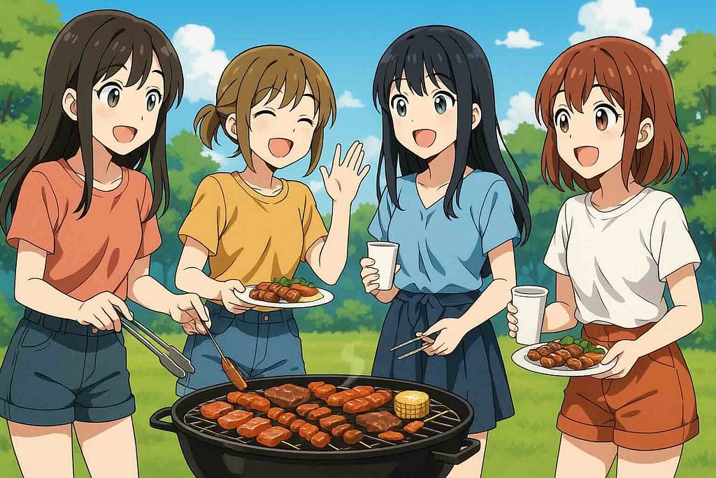 デュオリンゴのオフラインでできることをしている女子大生たち