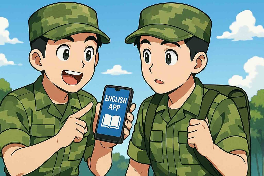 スタディサプリTOEICがおすすめする自衛官