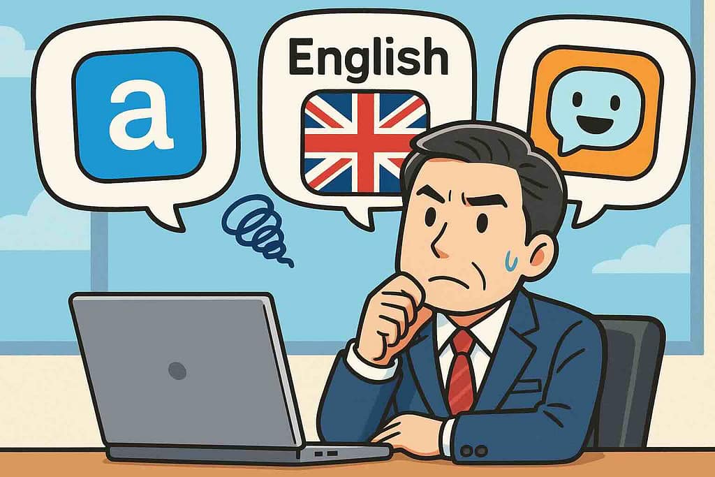 私ならどのサービスを選ぶか悩む課長