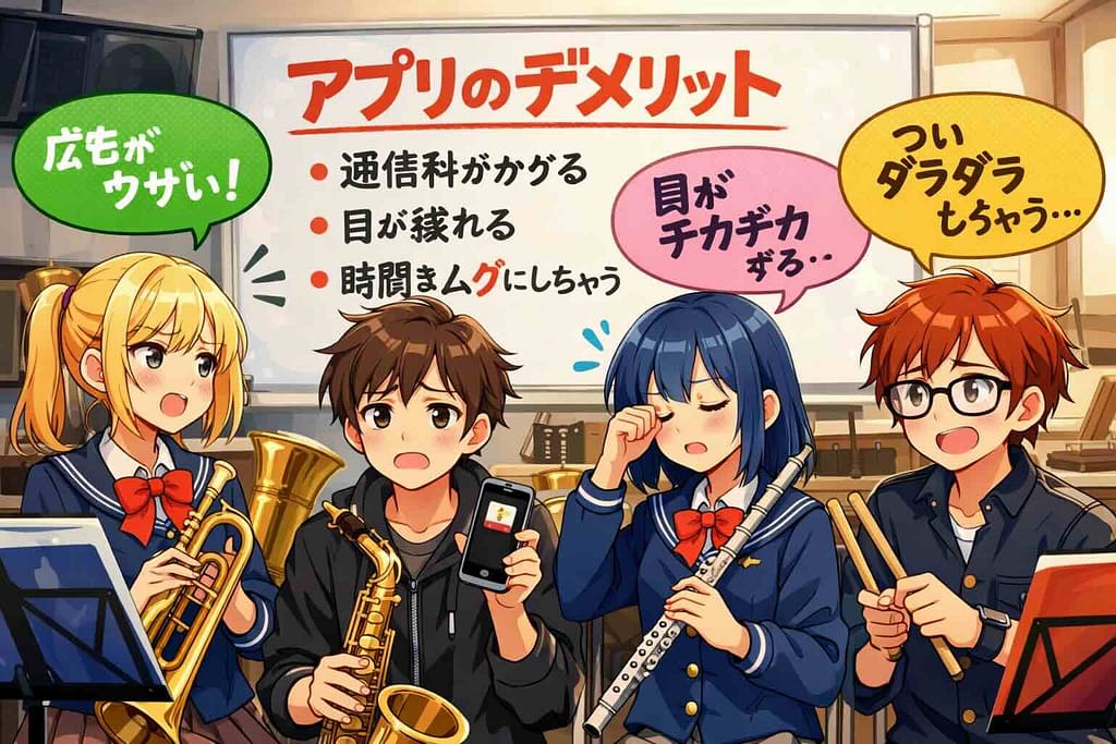 ELSTアプリのデメリットを語る学生たち