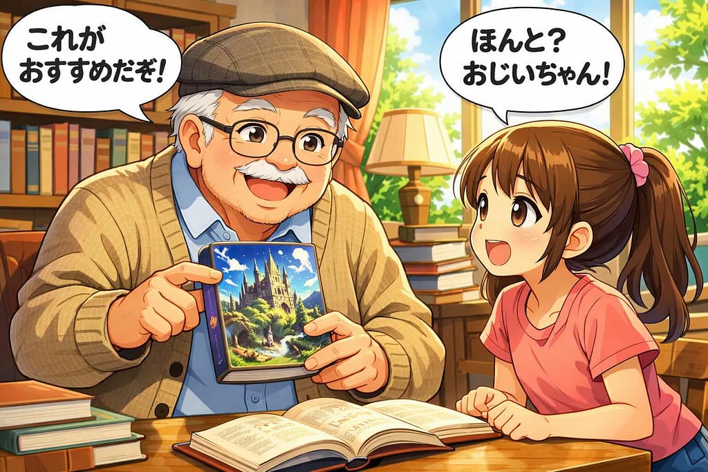 distinction本をおすすめするおじいちゃん