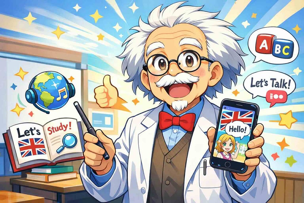 発音博士を試した感想を語る博士