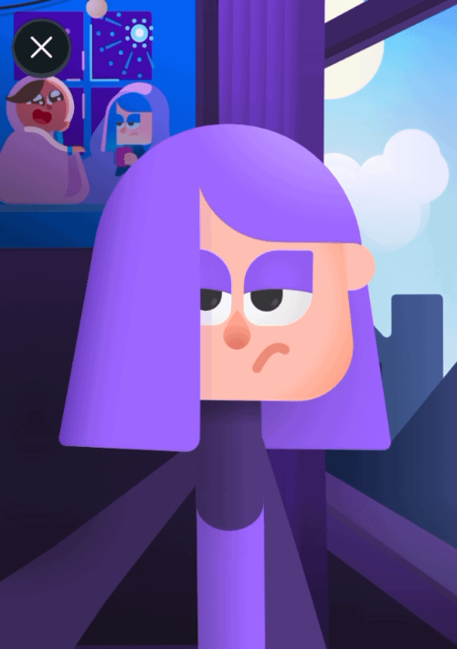 リリーとのビデオ通話様子