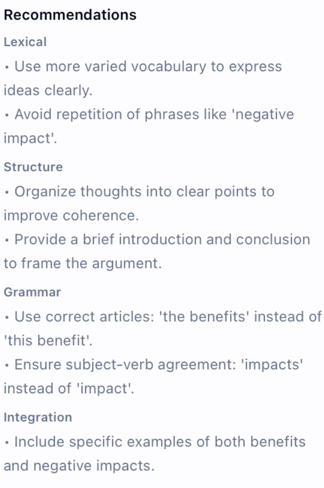 LinguaTOEFLのTake an Interviewの解説