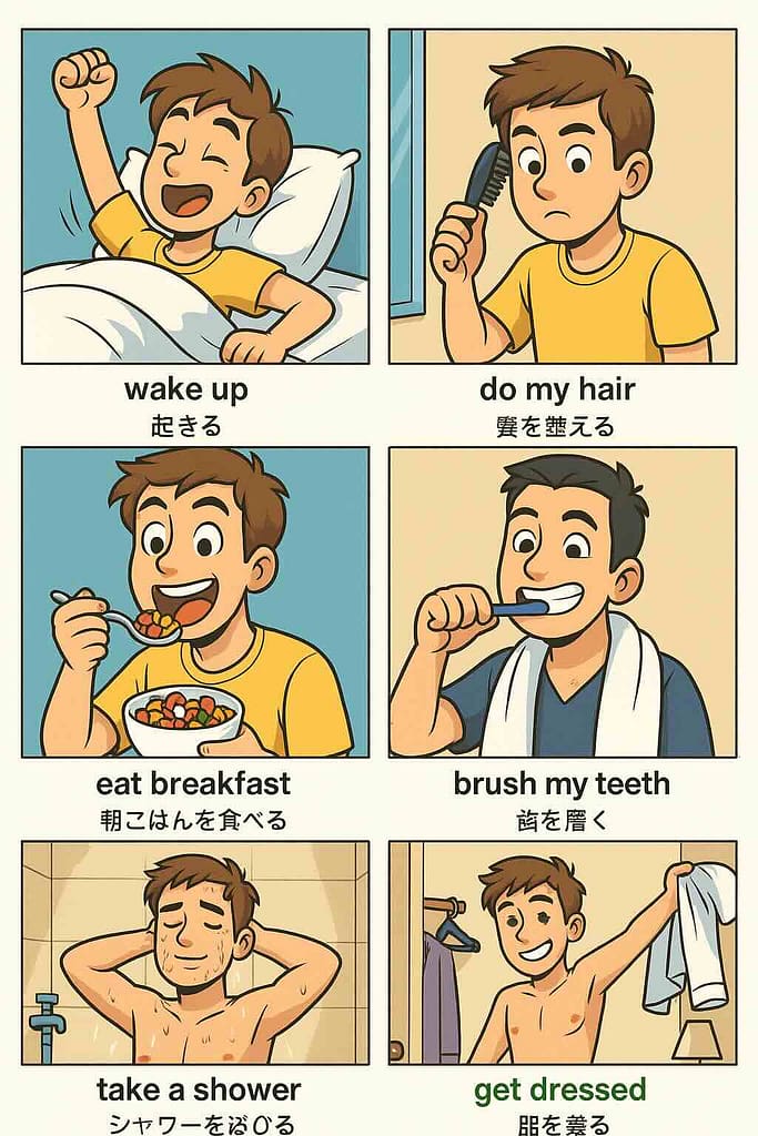 レアジョブ教材の課題イメージ