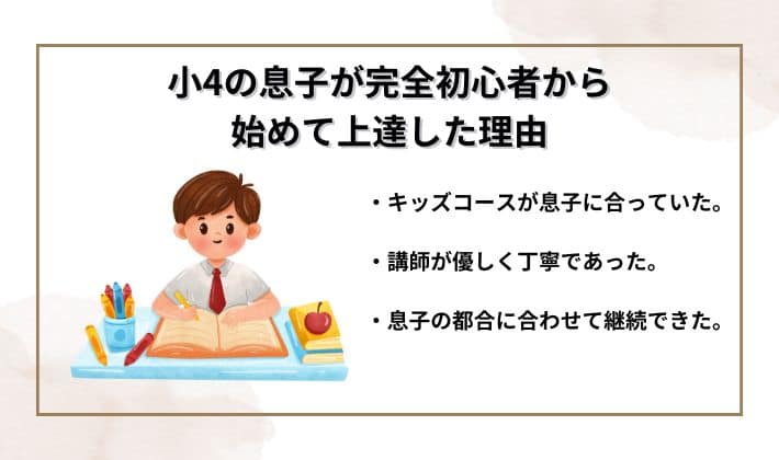 小4の息子が完全初心者から始めてネイティブキャンプで上達した理由