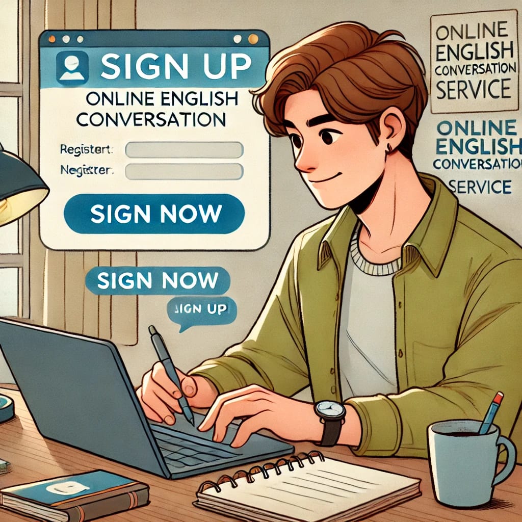 レアジョブ英会話の無料体験に申し込んでいる学生