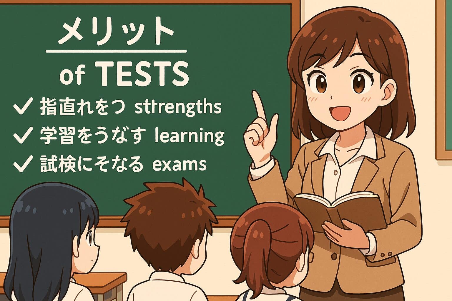 Kimini英会話のスピーキングテストのメリットとデメリットを説明する講師