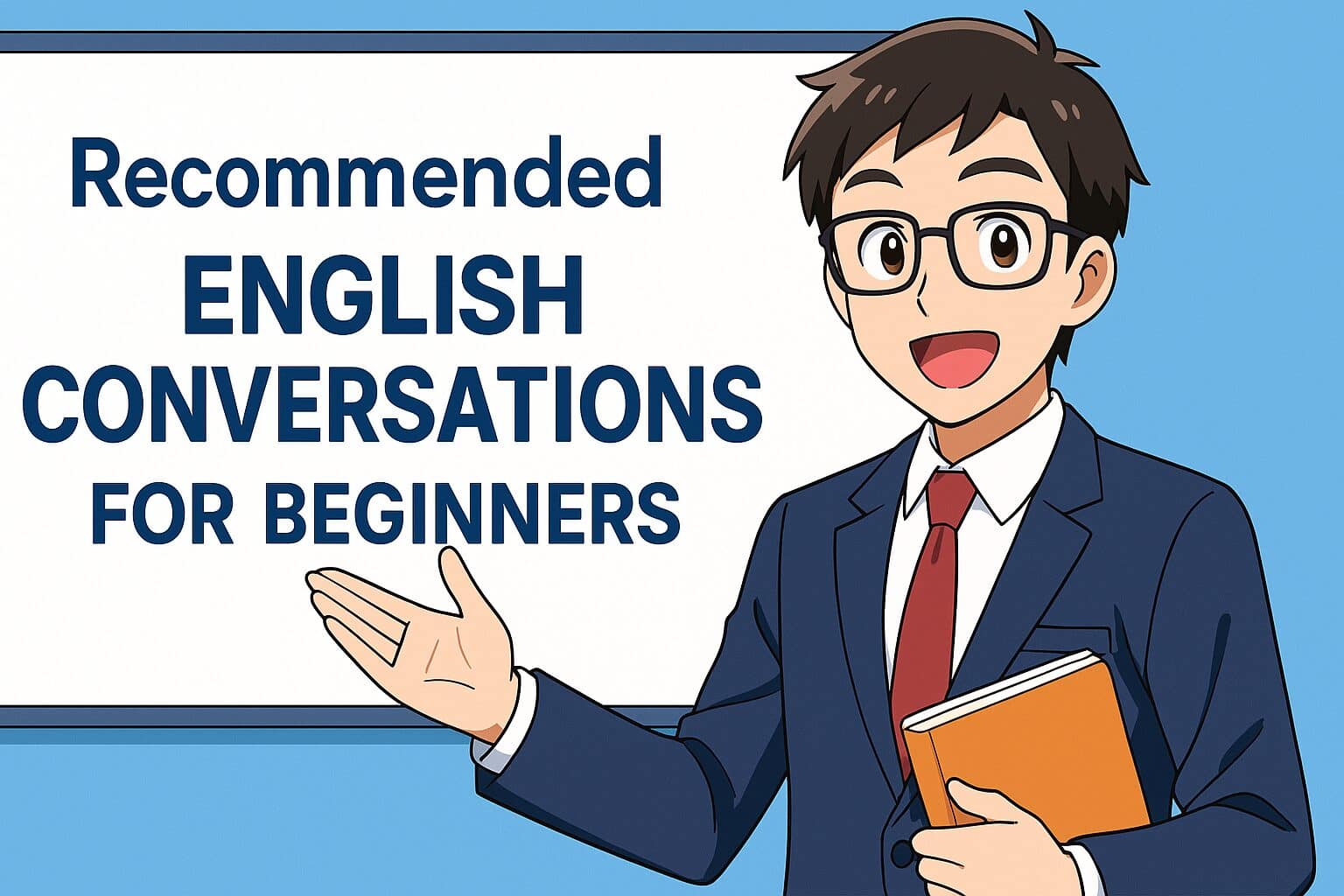 英語ができない方におすすめな英会話を紹介している男性講師