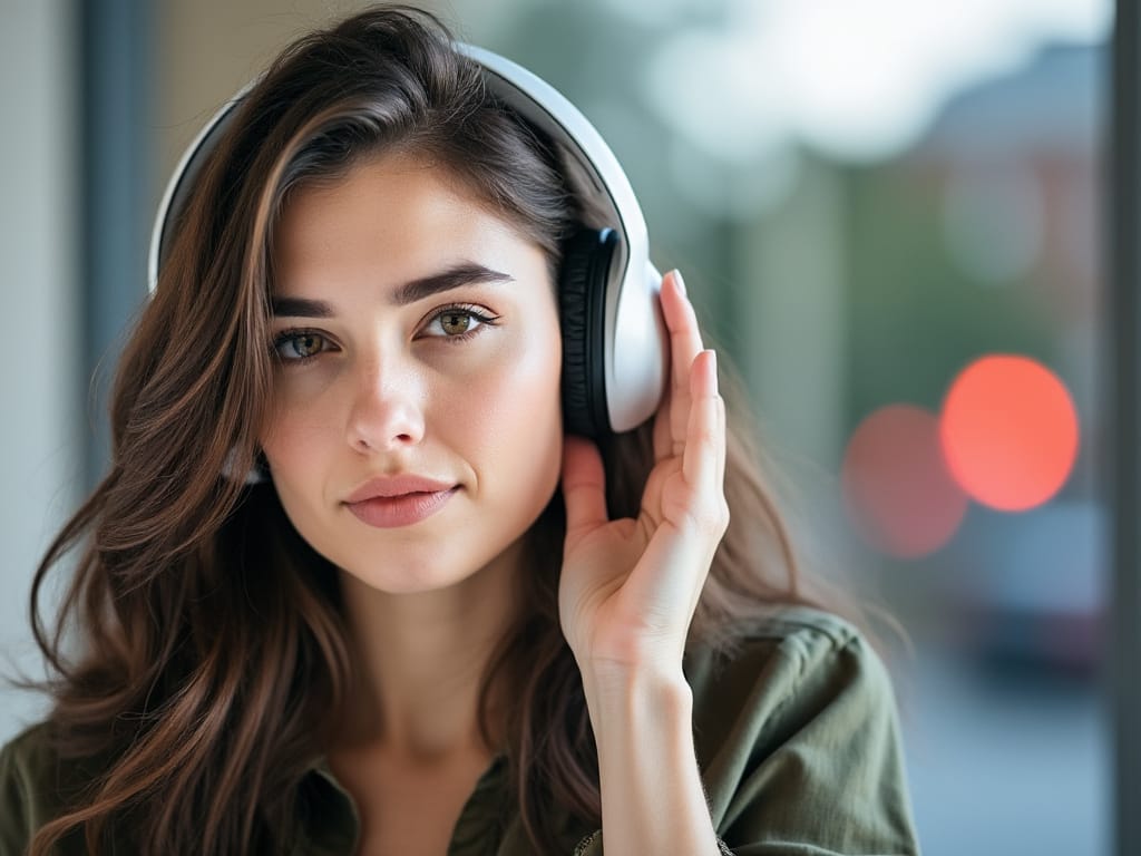 オンライン英会話で何言ってるかわからないのでリスニング力を上げている女性