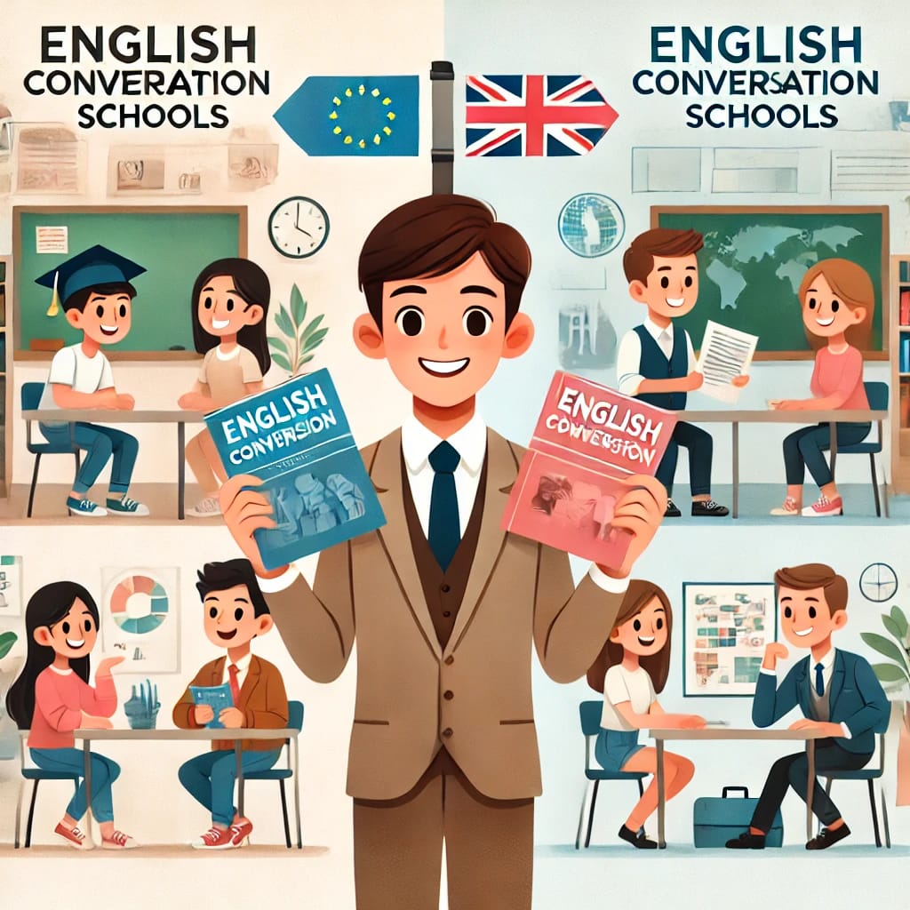 オンライン英会話を比較している男性