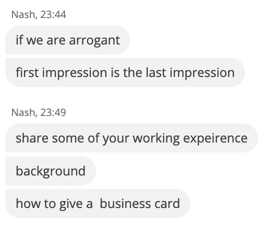 Nashによるフィードバック
